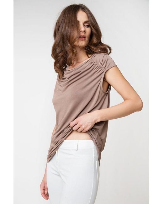 Conquista White Neutrals Pocket Detail Trousers