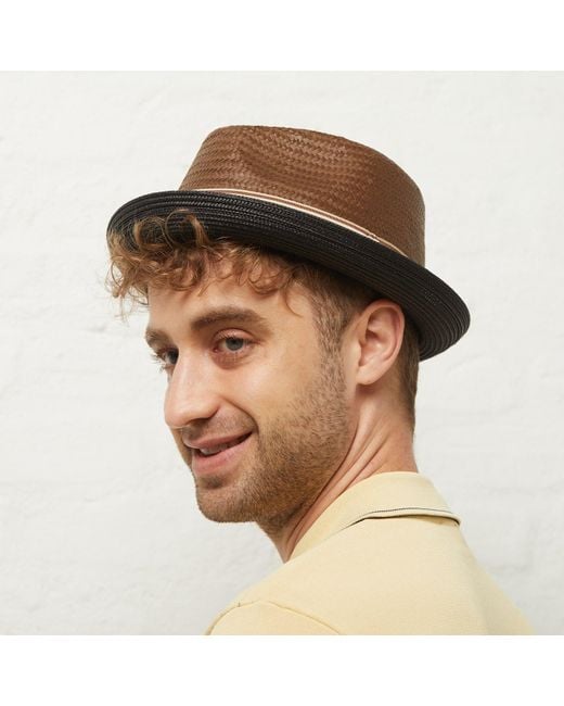 Dasmarca Hats Brown Dasmarca Otis Summer Hat For Straw Trilby Lightweight Hat for men