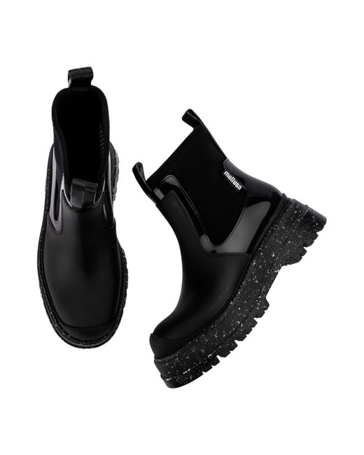 Melissa Black Drip Boot
