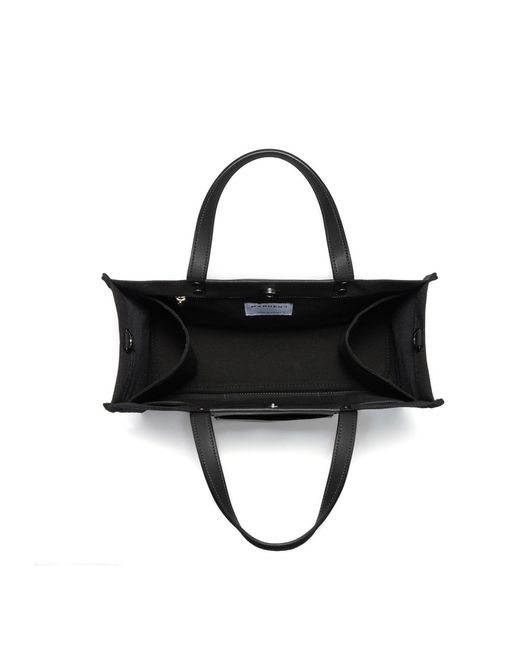 MARHEN.J Black Canvas Tote Bag