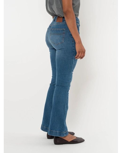 Din & Deen Blue Trumpet Flare Jeans Collection