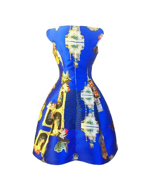 Maxjenny Blue Midi Dress C