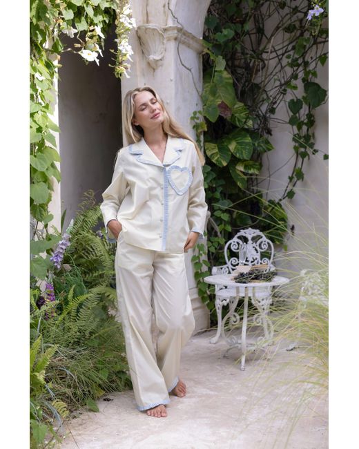 Love Letters X White Dolce Camelia Pyjama