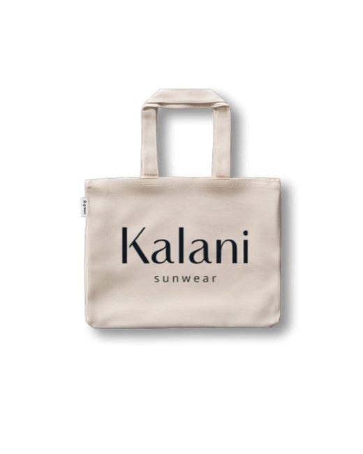 Kalani Sunwear Metallic Neutrals Kalani Recycled Cotton Tote Bag