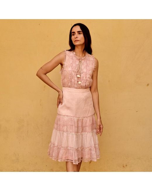 Liminal Pink Lizzy Skirt