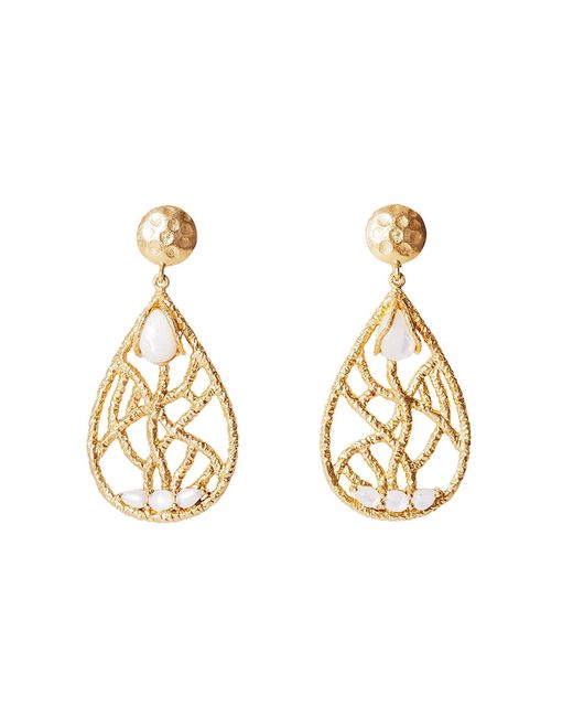 Christina Greene Metallic Madison Chandelier Earring