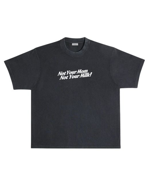Dont Eat the Homies Black Not Your Milk Tee for men