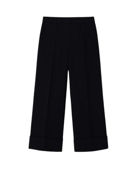 Conquista Blue Culottes With Turn Up