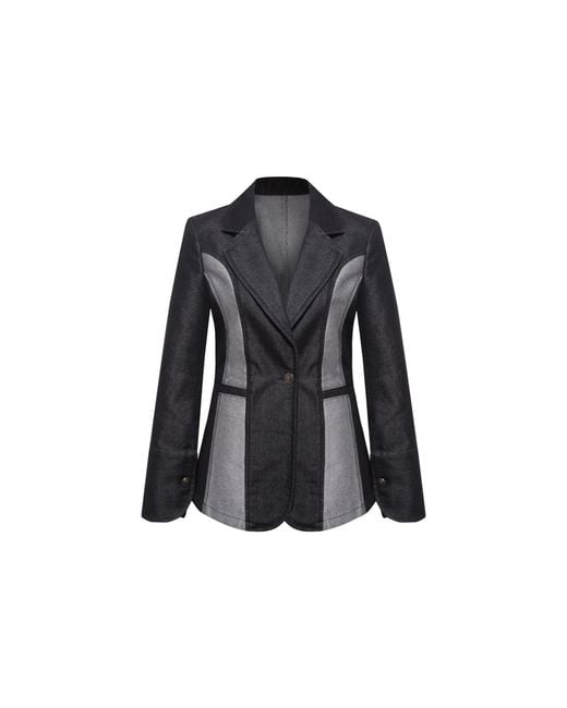 Cótier Denim Black Glow Jacket