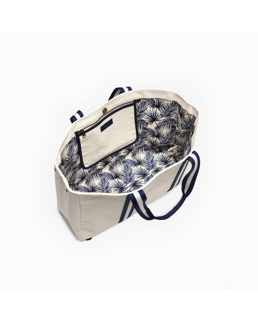 Fenella Smith White Cream Naia Tote Bag