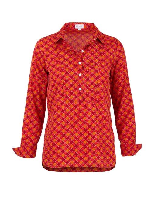 At Last Red Soho Shirt