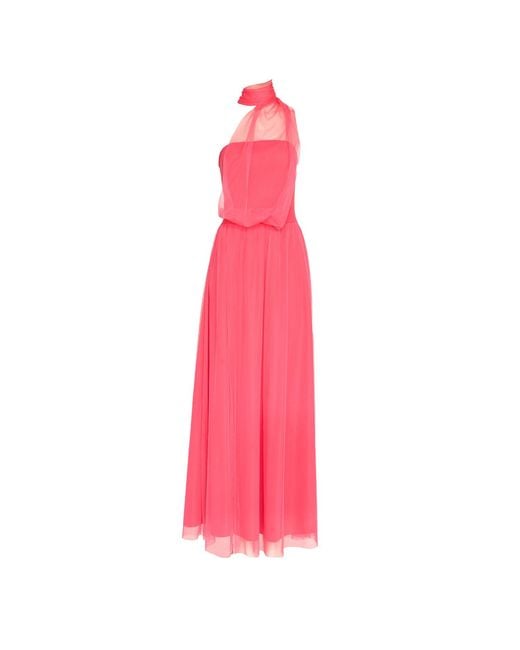 SOHUMAN Pink Mai Sustainable Maxi Dress