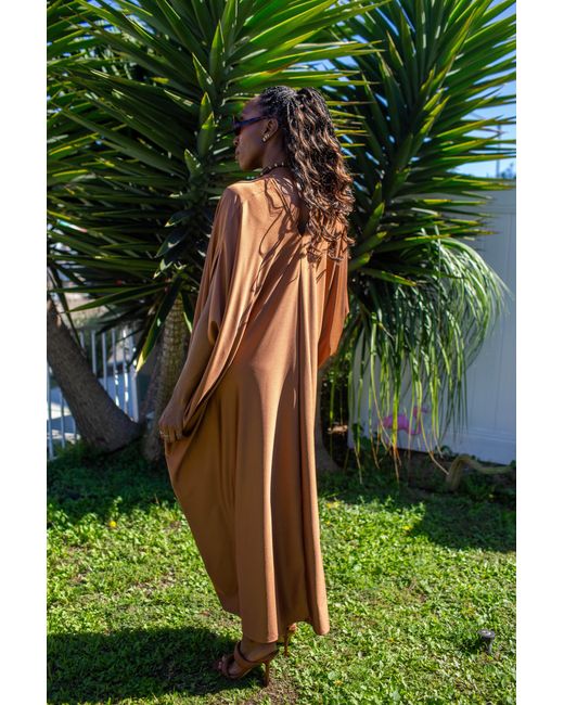 Jennafer Grace Brown Honey Slink Caftan