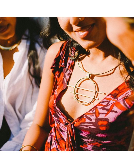 Lala Salama Metallic Kamili Choker