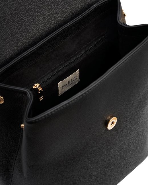 Fable England Black Laura Small Backpack