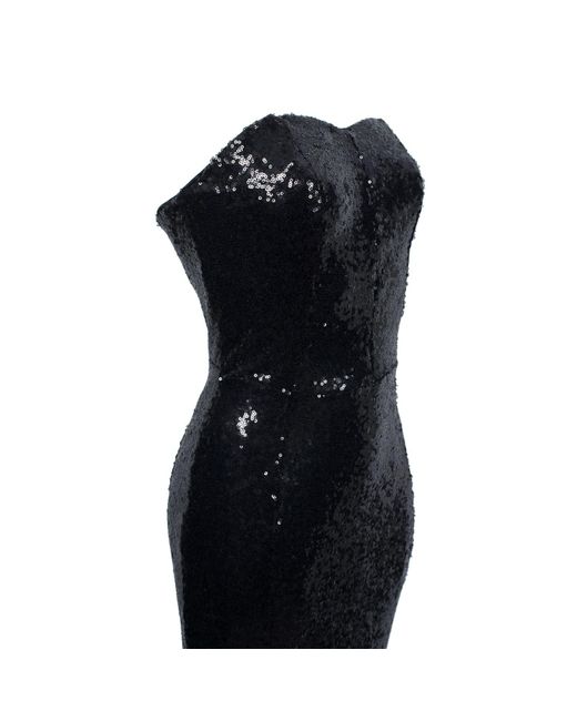 Laura Daili Black Off-Shoulder Elegance Gown