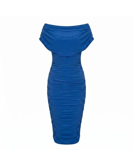Atom Label Blue Oxygen Dress