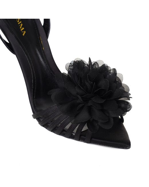 Ginissima Black Julia Sandals