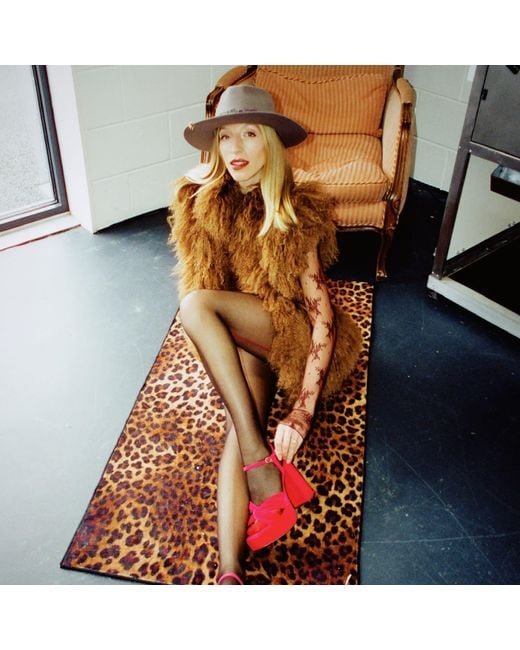 Shaded the Label Brown Pendower Slate Fedora Hat