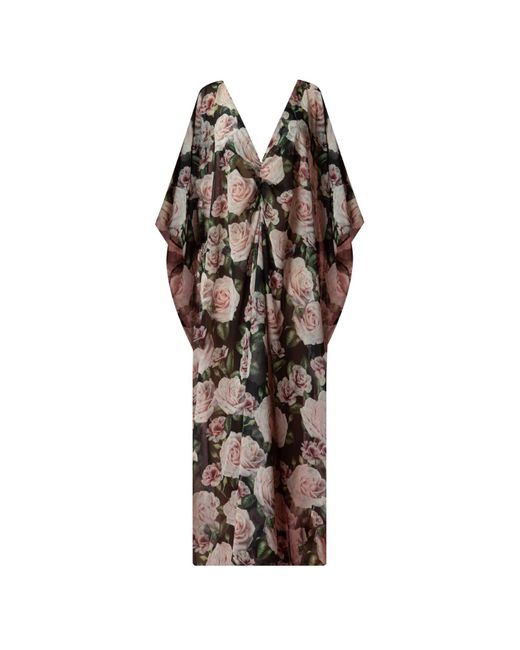 Nur Karaata Brown Anantara Bloom Cover Up