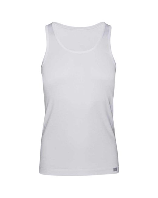 Zd - Zero Defects White Palace Tank Top – Luxurious Mercerized Cotton Fabric for men