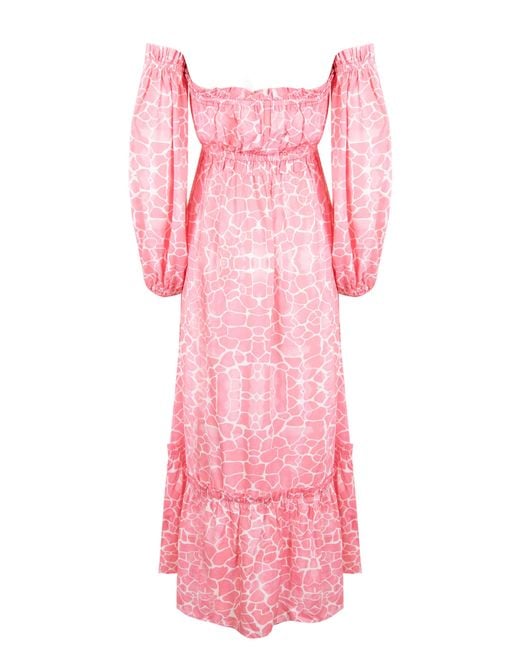 Sophia Alexia Pink Candy Pebbles Mykonos Dress