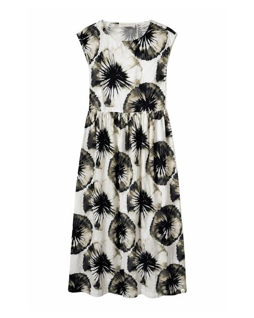 GROBUND White Neutrals Mathilde Dress