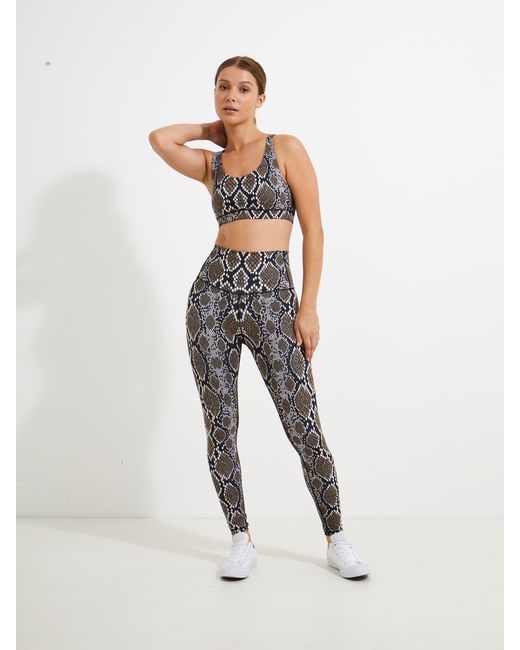 Lula-Ru Black Neutrals Sports Bra