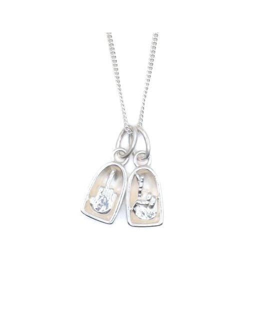 Après Youth White Introvert Charm Necklace