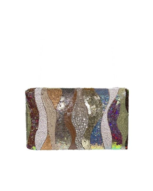 Simitri Multicolor Rose Dune Kitsch Clutch
