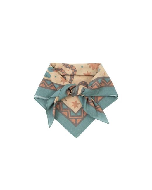 Saachi Blue Kalahari Oversized Bandana