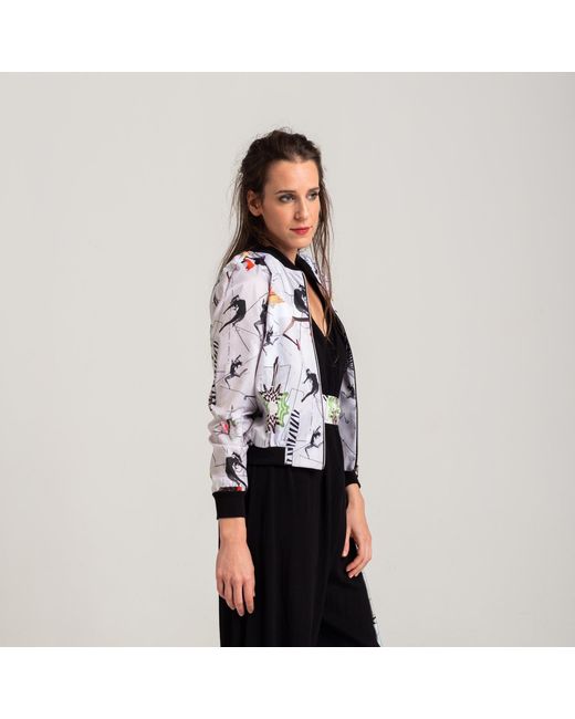 ARTISTA Multicolor Dada Bomber Jacket