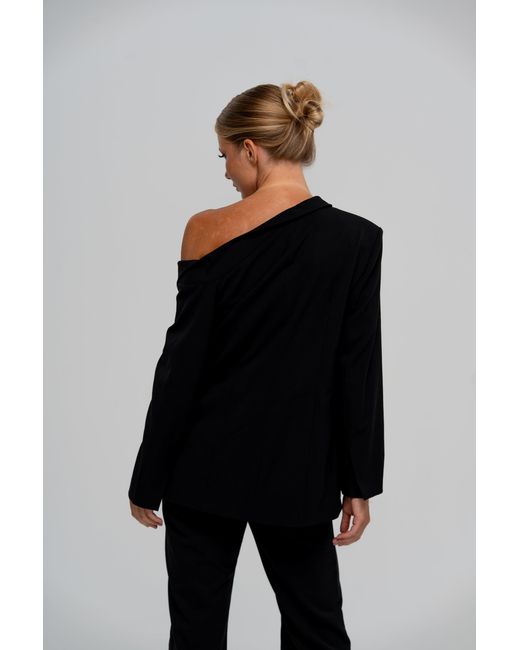 The Ethos Studio Black Lyra Blazer