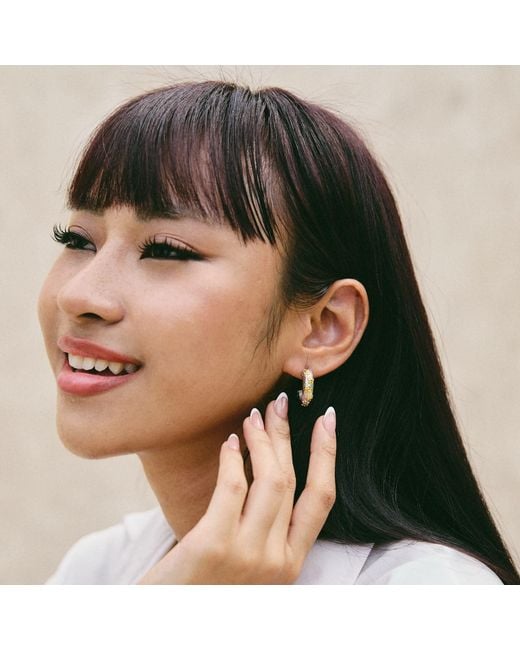 Mulgaro Metallic Noelia Earrings