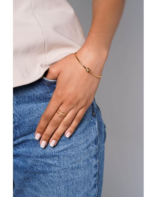Zynnia Collective Metallic Align Bracelet