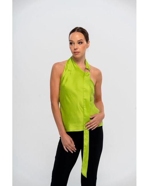 The Ethos Studio Green Vespara Top
