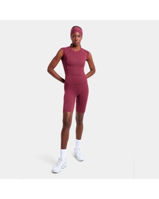 The Koozy Red Skylar Cycling Shorts