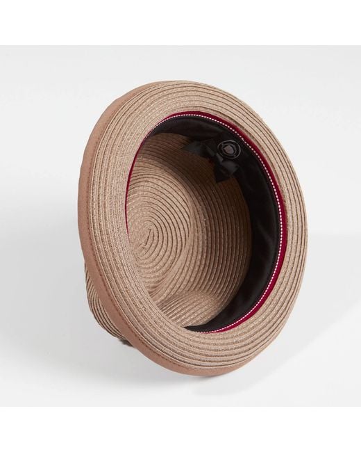 Dasmarca Hats Brown Neutrals Dasmarca Andy Mocha Short Brim Trilby Hat for men