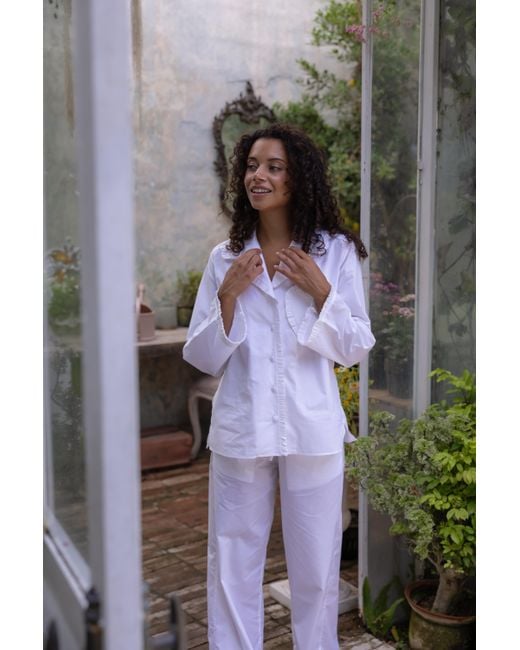 Love Letters X White Dolce Bianca Pyjama