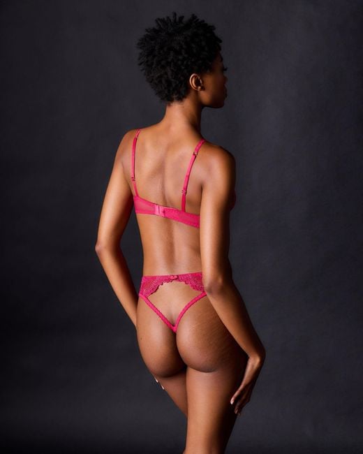 Journelle Pink Natalia String Thong Wisteria