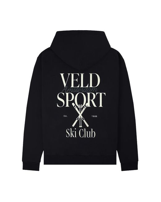 VLD Blue Jordaan Sport Ski Club Hoodie