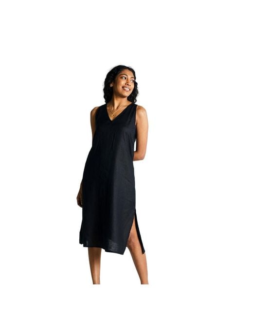 REISTOR Blue The Hemp Noir Dress