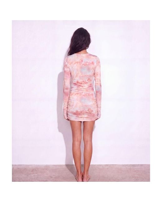Alia Studio Pink Brume Mini Dress