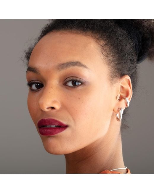 Scream Pretty Metallic Chunky Huggie Earrings