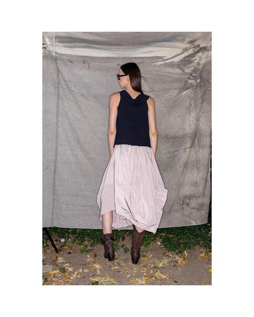 Bianca Popp Brown Balloon Skirt