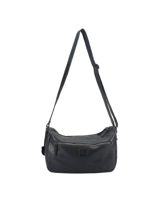 Lloyd Baker Black Loulia Leather Crossbody Bag