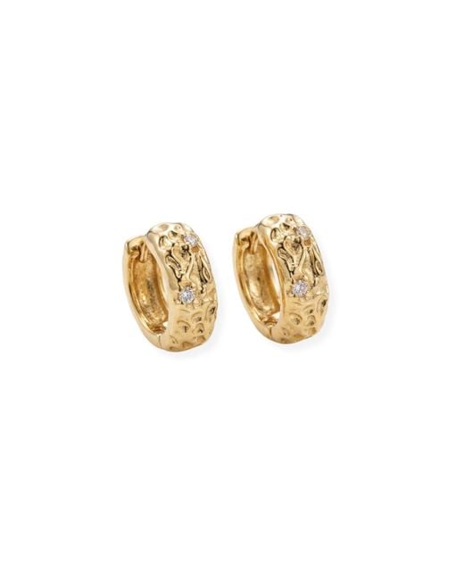 Martina Rozenberg Smira Jewelry Metallic Roca Earrings