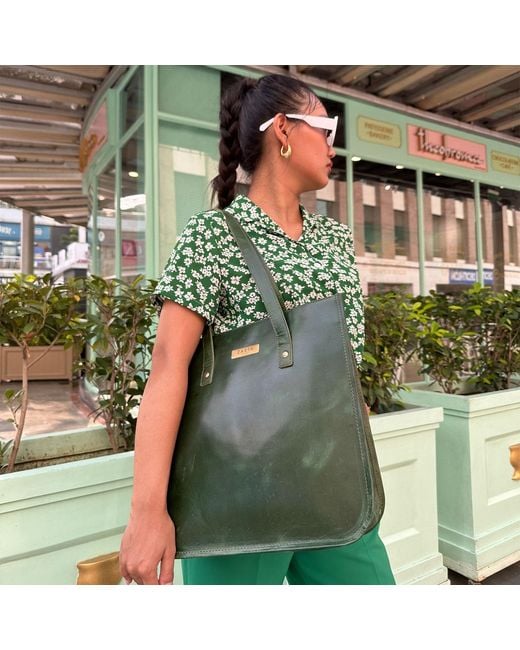 Zasta Studio Green Tote Bag