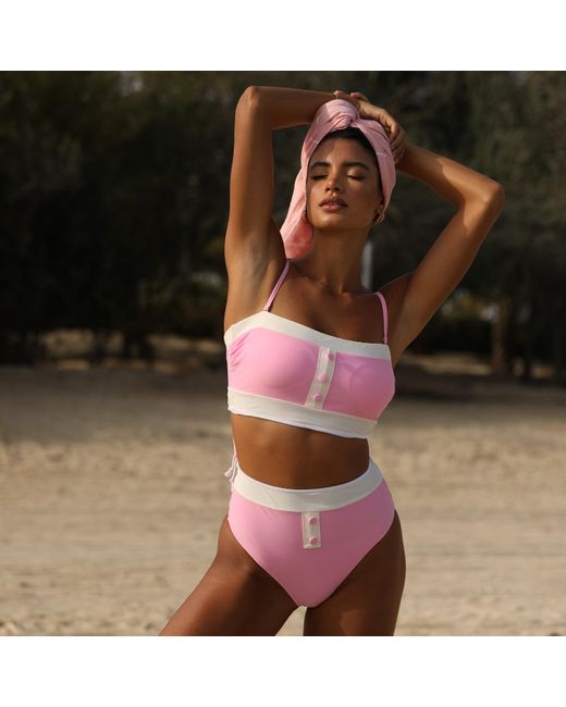 Always On Holiday Pink 90210 Bikini Set