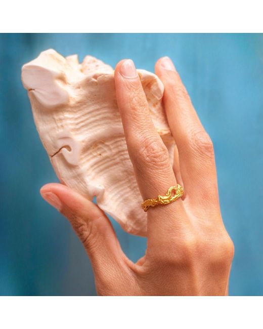 ASSUWA Metallic Kymopoleia Ring